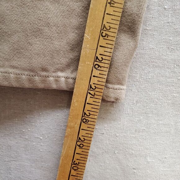 Lauren Jeans Co. Ralph Lauren Jeans Ladies Wheat Colored Jeans in Size 6P - Picture 9 of 11